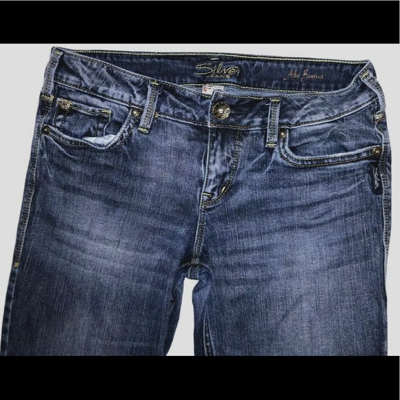 Silver Jeans Aiko Blue Women’s Bootcut Jeans Sz 28 - Picture 2 of 11